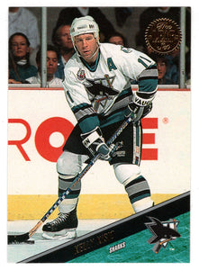 Kelly Kisio - San Jose Sharks (NHL Hockey Card) 1993-94 Leaf # 208 Mint