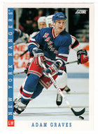 Adam Graves - New York Rangers (NHL Hockey Card) 1993-94 Score # 35 Mint