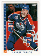 Shayne Corson - Edmonton Oilers (NHL Hockey Card) 1993-94 Score # 108 Mint