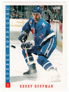 Kerry Huffman - Quebec Nordiques (NHL Hockey Card) 1993-94 Score # 182 Mint