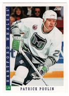 Patrick Poulin - Hartford Whalers (NHL Hockey Card) 1993-94 Score # 202 Mint