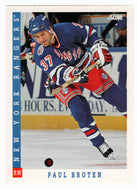 Paul Broten - New York Rangers (NHL Hockey Card) 1993-94 Score # 297 Mint