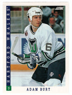 Adam Burt - Hartford Whalers (NHL Hockey Card) 1993-94 Score # 307 Mint