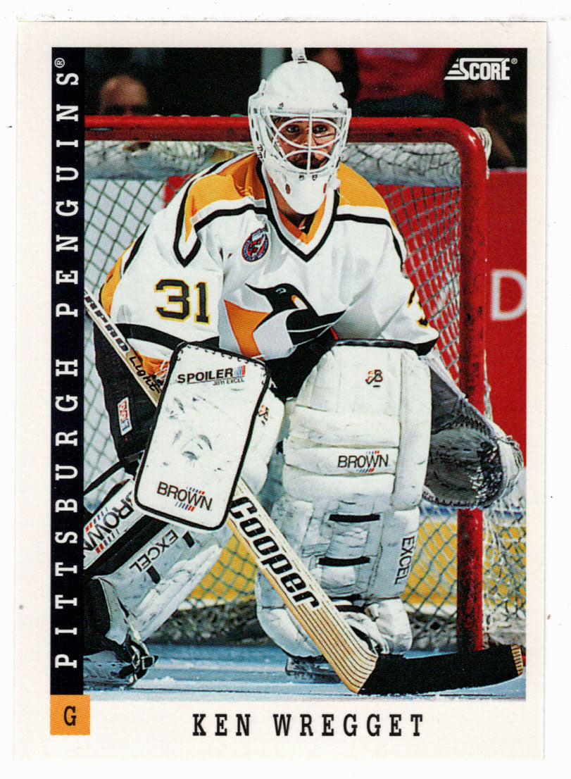 Ken Wregget - Pittsburgh Penguins (NHL Hockey Card) 1993-94 Score # 329 Mint
