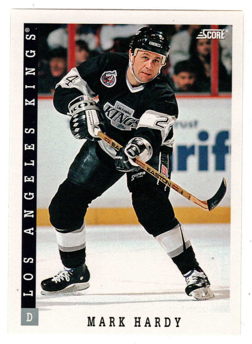 Mark Hardy - Los Angeles Kings (NHL Hockey Card) 1993-94 Score # 415 Mint