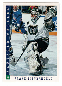 Frank Pietrangelo - Hartford Whalers (NHL Hockey Card) 1993-94 Score # 419 Mint