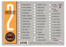 Load image into Gallery viewer, Checklist # 2 (NBA Basketball Card) 1993-94 SkyBox Premium # 2 Mint
