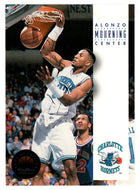 Alonzo Mourning - Charlotte Hornets (NBA Basketball Card) 1993-94 SkyBox Premium # 40 Mint