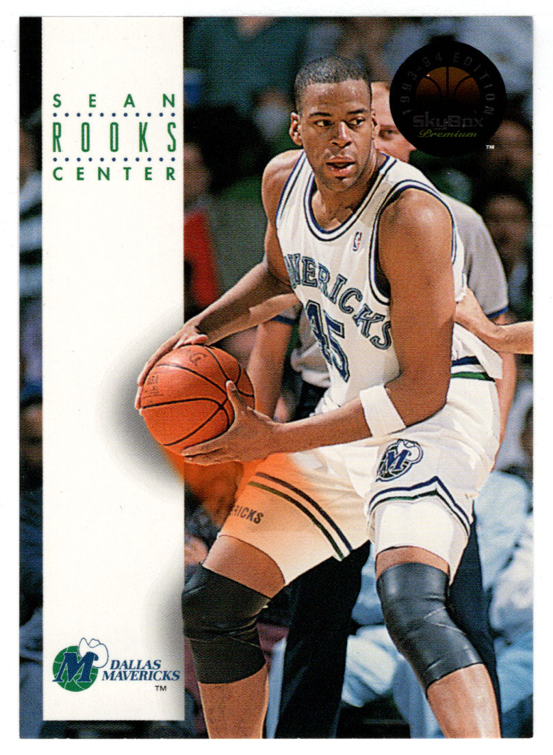 Sean Rooks - Dallas Mavericks (NBA Basketball Card) 1993-94 SkyBox Premium # 58 Mint