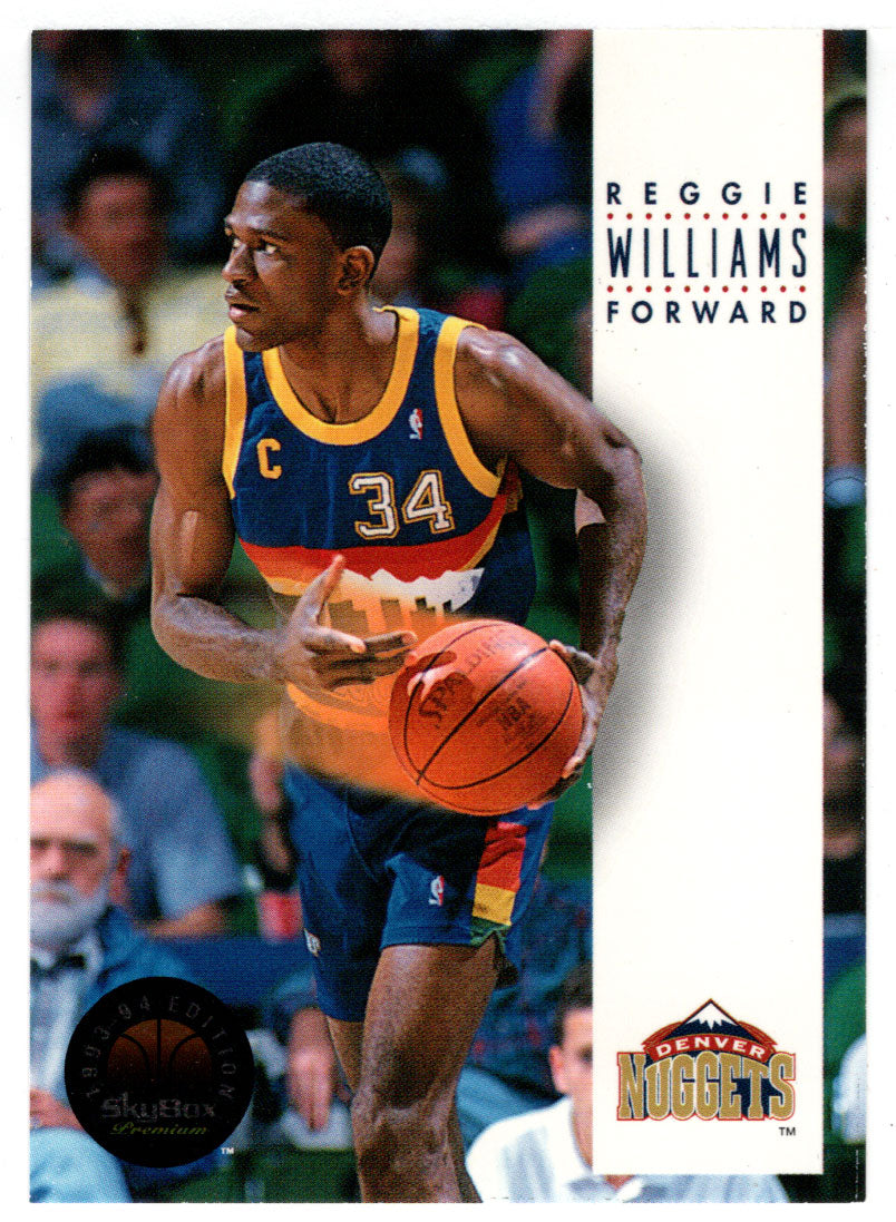 Reggie Williams - Denver Nuggets (NBA Basketball Card) 1993-94 SkyBox Premium # 65 Mint
