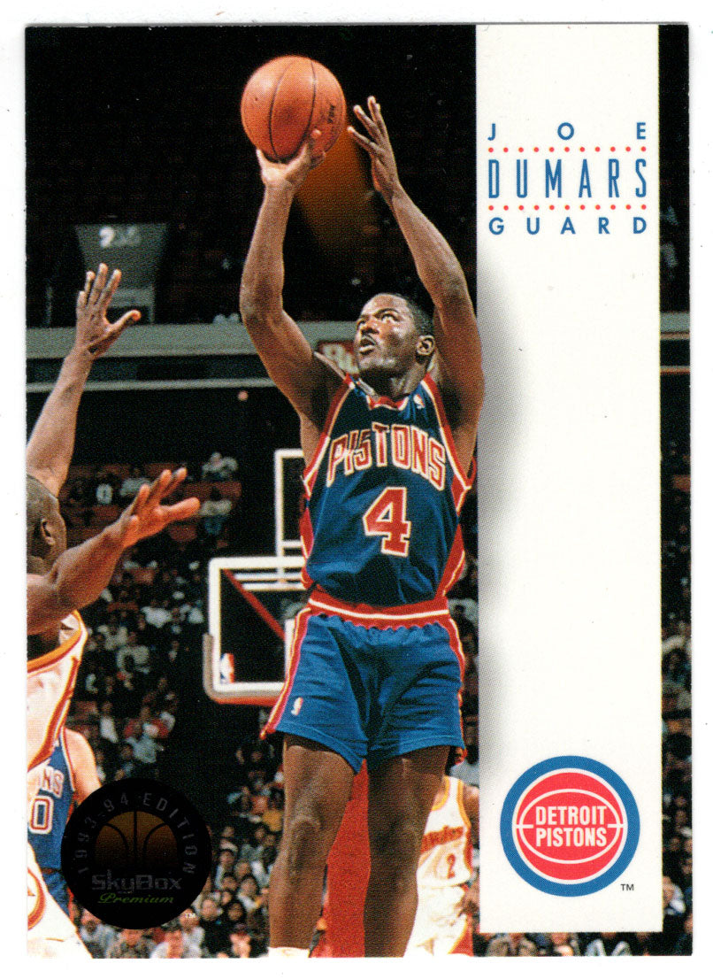 Joe Dumars - Detroit Pistons (NBA Basketball Card) 1993-94 SkyBox Premium # 66 Mint