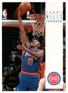 Terry Mills - Detroit Pistons (NBA Basketball Card) 1993-94 SkyBox Premium # 68 Mint