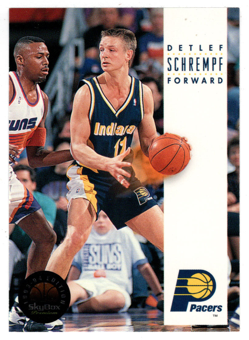 Detlef Schrempf - Indiana Pacers (NBA Basketball Card) 1993-94 SkyBox Premium # 87 Mint