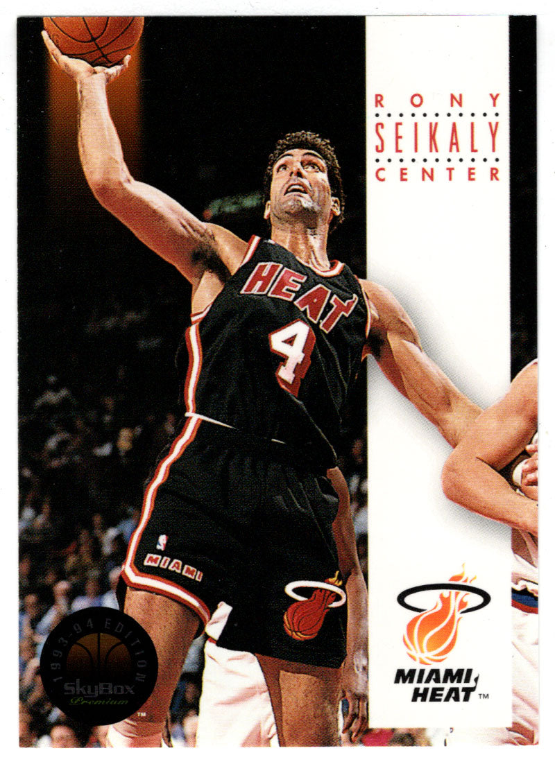 Rony Seikaly - Miami Heat (NBA Basketball Card) 1993-94 SkyBox Premium # 106 Mint
