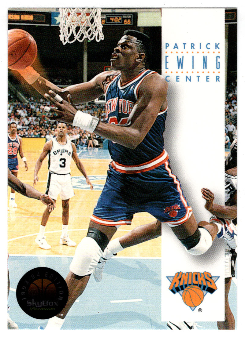 Patrick Ewing - New York Knicks (NBA Basketball Card) 1993-94 SkyBox Premium # 126 Mint