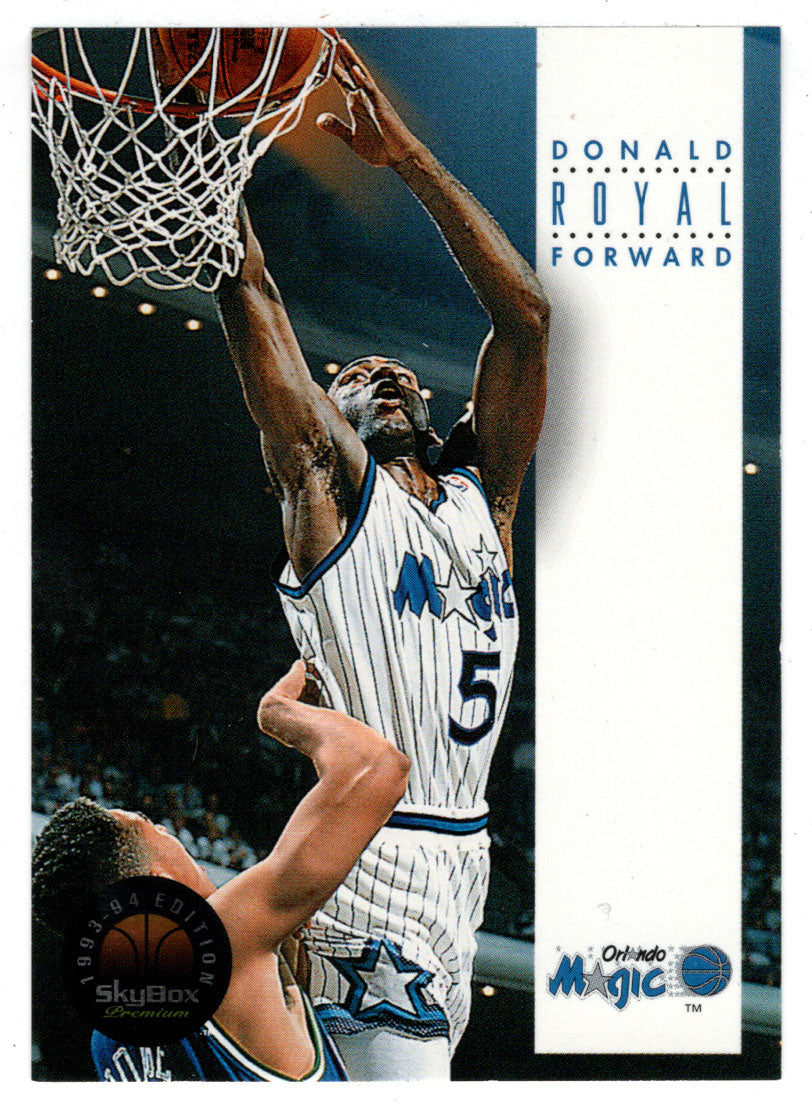 Donald Royal - Orlando Magic (NBA Basketball Card) 1993-94 SkyBox Premium # 134 Mint