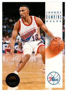 Johnny Dawkins - Philadelphia 76ers (NBA Basketball Card) 1993-94 SkyBox Premium # 138 Mint