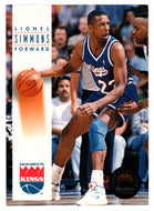 Lionel Simmons - Sacramento Kings (NBA Basketball Card) 1993-94 SkyBox Premium # 158 Mint