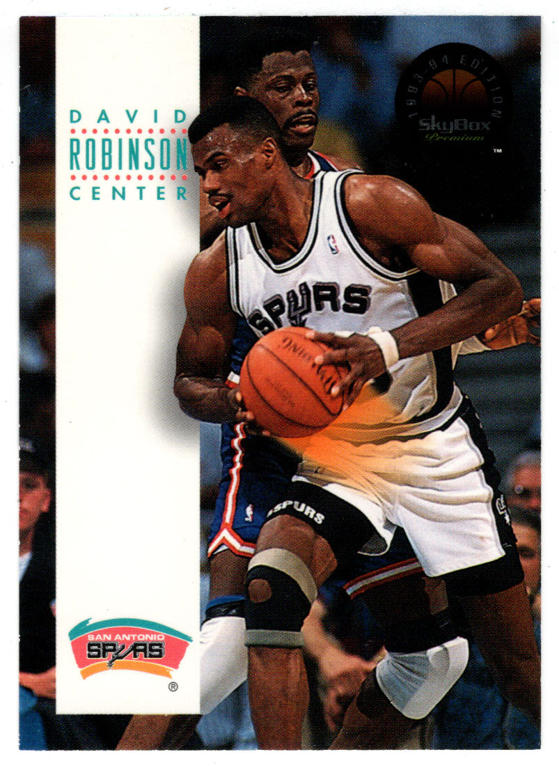 David Robinson - San Antonio Spurs (NBA Basketball Card) 1993-94 SkyBox Premium # 168 Mint