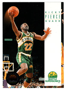 Ricky Pierce - Seattle SuperSonics (NBA Basketball Card) 1993-94 SkyBox Premium # 174 Mint