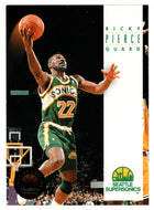 Ricky Pierce - Seattle SuperSonics (NBA Basketball Card) 1993-94 SkyBox Premium # 174 Mint