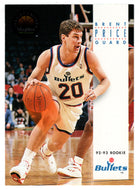 Brent Price - Washington Bullets (NBA Basketball Card) 1993-94 SkyBox Premium # 185 Mint
