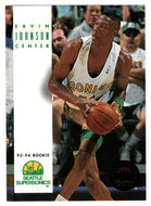 Ervin Johnson RC - Seattle SuperSonics (NBA Basketball Card) 1993-94 SkyBox Premium # 189 Mint