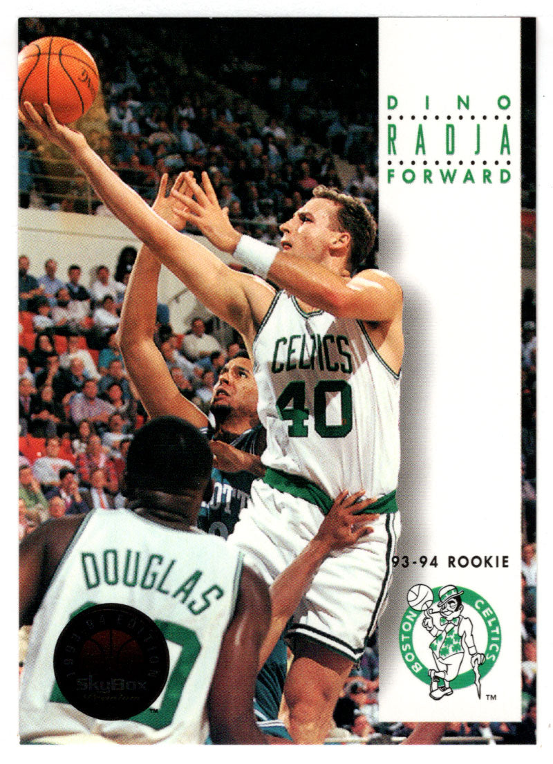 Dino Radja RC - Boston Celtics (NBA Basketball Card) 1993-94 SkyBox Premium # 198 Mint