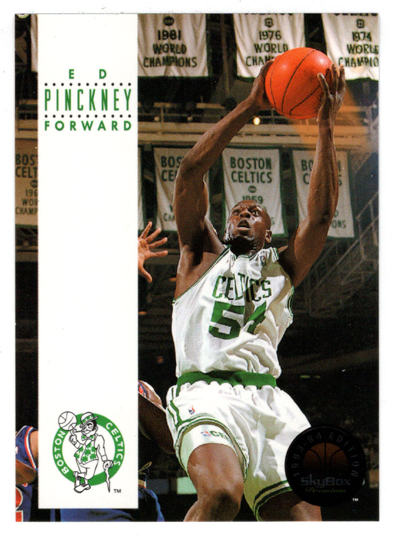 Ed Pinckney - Boston Celtics (NBA Basketball Card) 1993-94 SkyBox Premium # 199 Mint