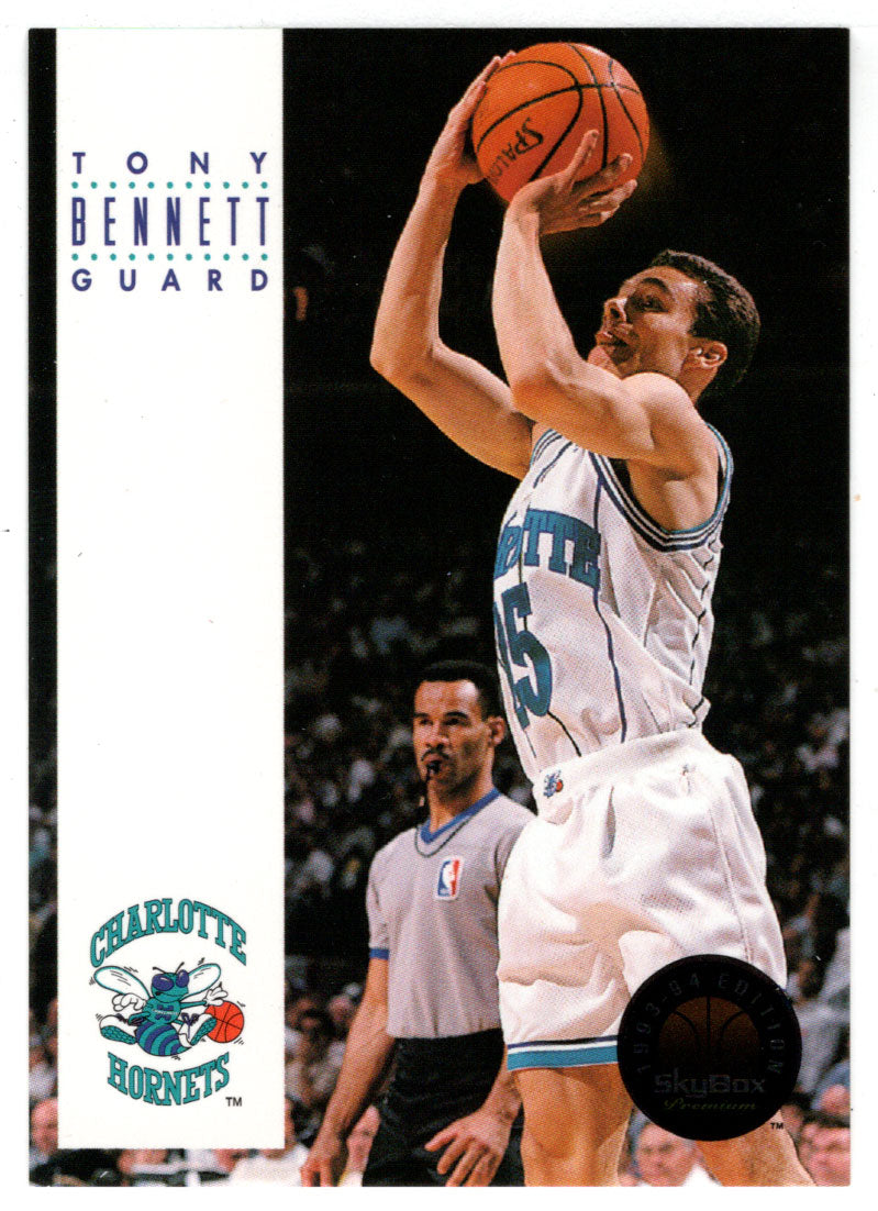 Tony Bennett - Charlotte Hornets (NBA Basketball Card) 1993-94 SkyBox Premium # 200 Mint