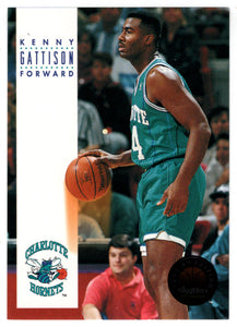 Kenny Gattison - Charlotte Hornets (NBA Basketball Card) 1993-94 SkyBox Premium # 202 Mint