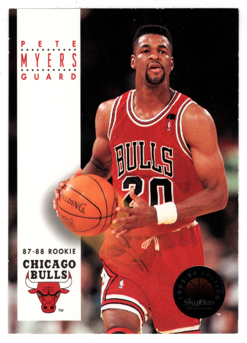 Pete Myers - Chicago Bulls (NBA Basketball Card) 1993-94 SkyBox Premium # 208 Mint