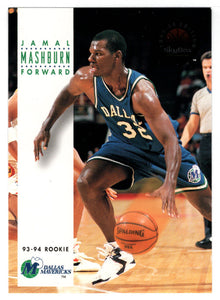 Jamal Mashburn RC - Dallas Mavericks (NBA Basketball Card) 1993-94 SkyBox Premium # 215 Mint