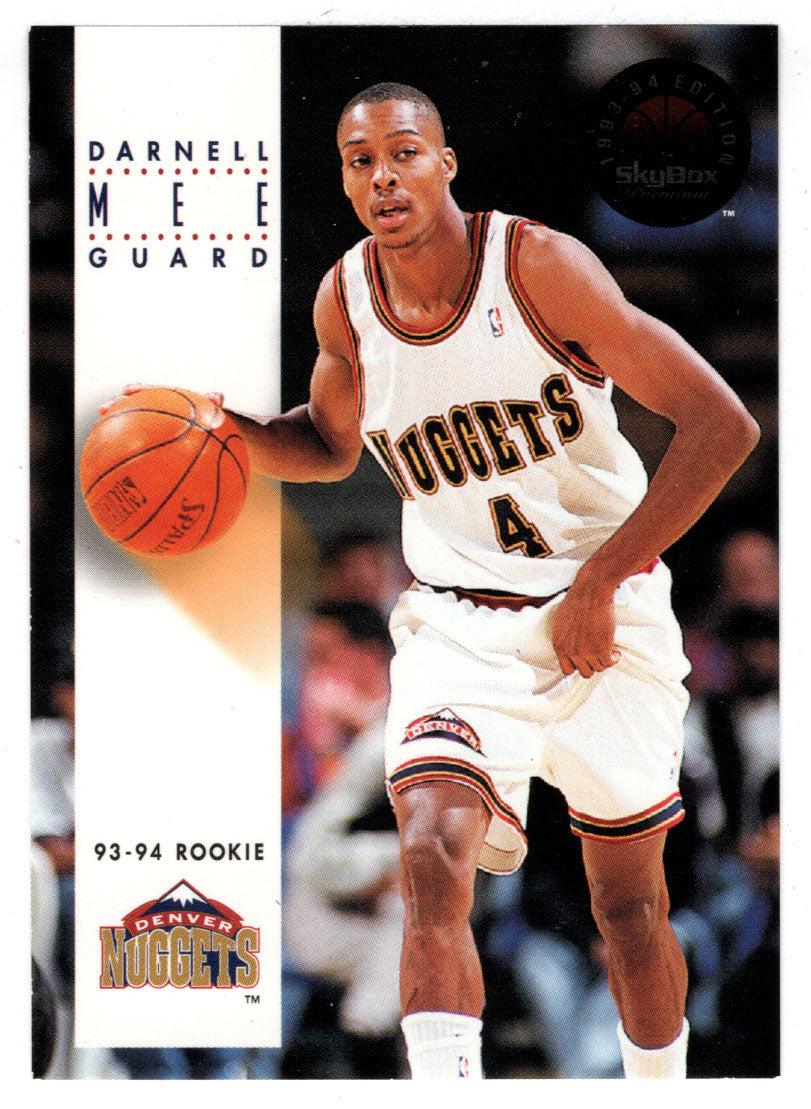 Darnell Mee RC - Denver Nuggets (NBA Basketball Card) 1993-94 SkyBox Premium # 216 Mint