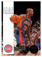 Sean Elliott - Detroit Pistons (NBA Basketball Card) 1993-94 SkyBox Premium # 220 Mint