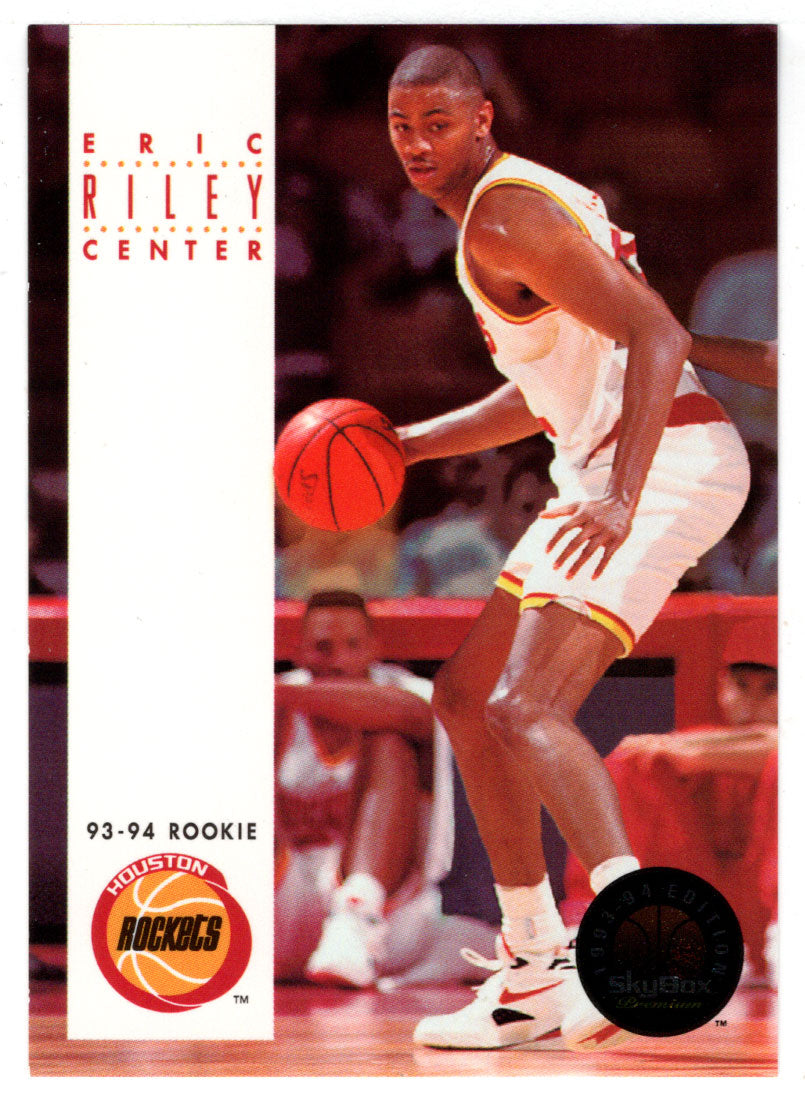 Eric Riley RC - Houston Rockets (NBA Basketball Card) 1993-94 SkyBox Premium # 231 Mint