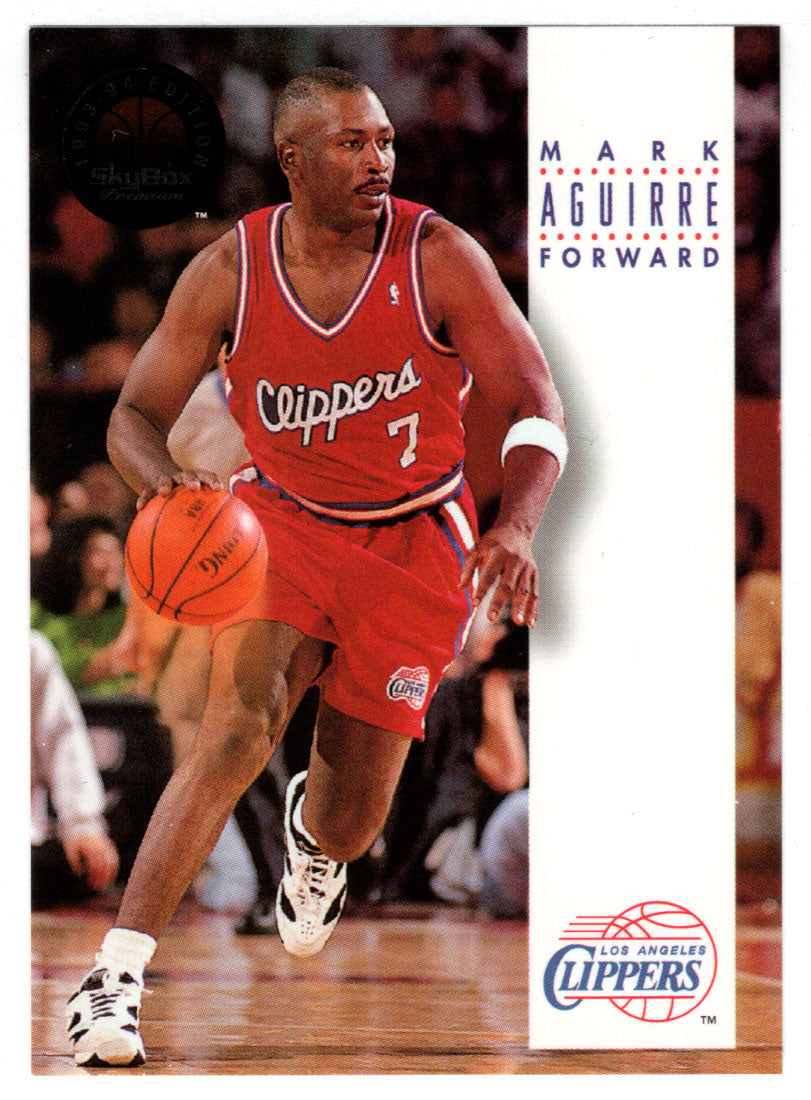 Mark Aguirre - Los Angeles Clippers (NBA Basketball Card) 1993-94 