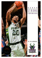 Derek Strong RC - Milwaukee Bucks (NBA Basketball Card) 1993-94 SkyBox Premium # 247 Mint