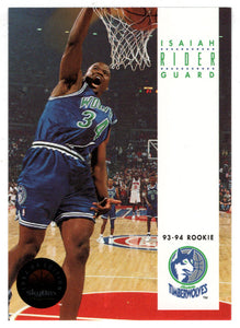 Isaiah Rider RC - Minnesota Timberwolves (NBA Basketball Card) 1993-94 SkyBox Premium # 251 Mint