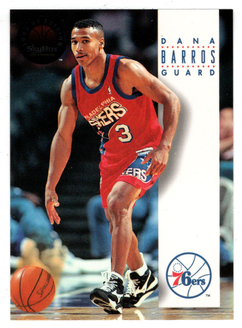 Dana Barros - Philadelphia 76ers (NBA Basketball Card) 1993-94 SkyBox Premium # 262 Mint