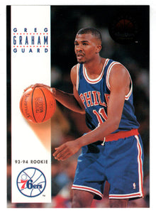 Greg Graham RC - Philadelphia 76ers (NBA Basketball Card) 1993-94 SkyBox Premium # 263 Mint