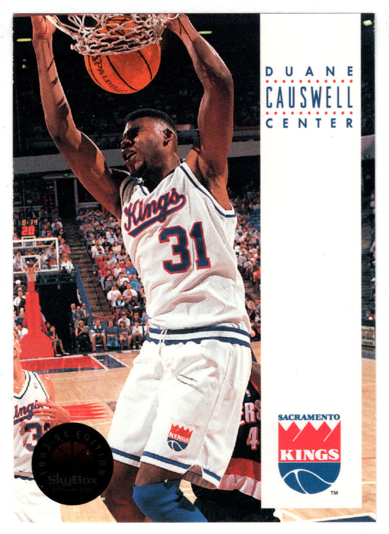 Duane Causwell - Sacramento Kings (NBA Basketball Card) 1993-94 SkyBox Premium # 273 Mint