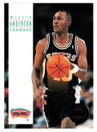 Willie Anderson - San Antonio Spurs (NBA Basketball Card) 1993-94 SkyBox Premium # 276 Mint