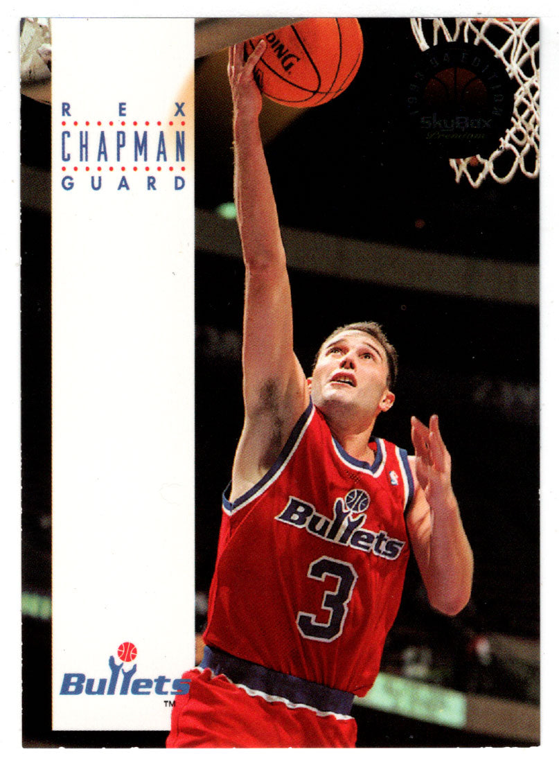 Rex Chapman - Washington Bullets (NBA Basketball Card) 1993-94 SkyBox Premium # 288 Mint