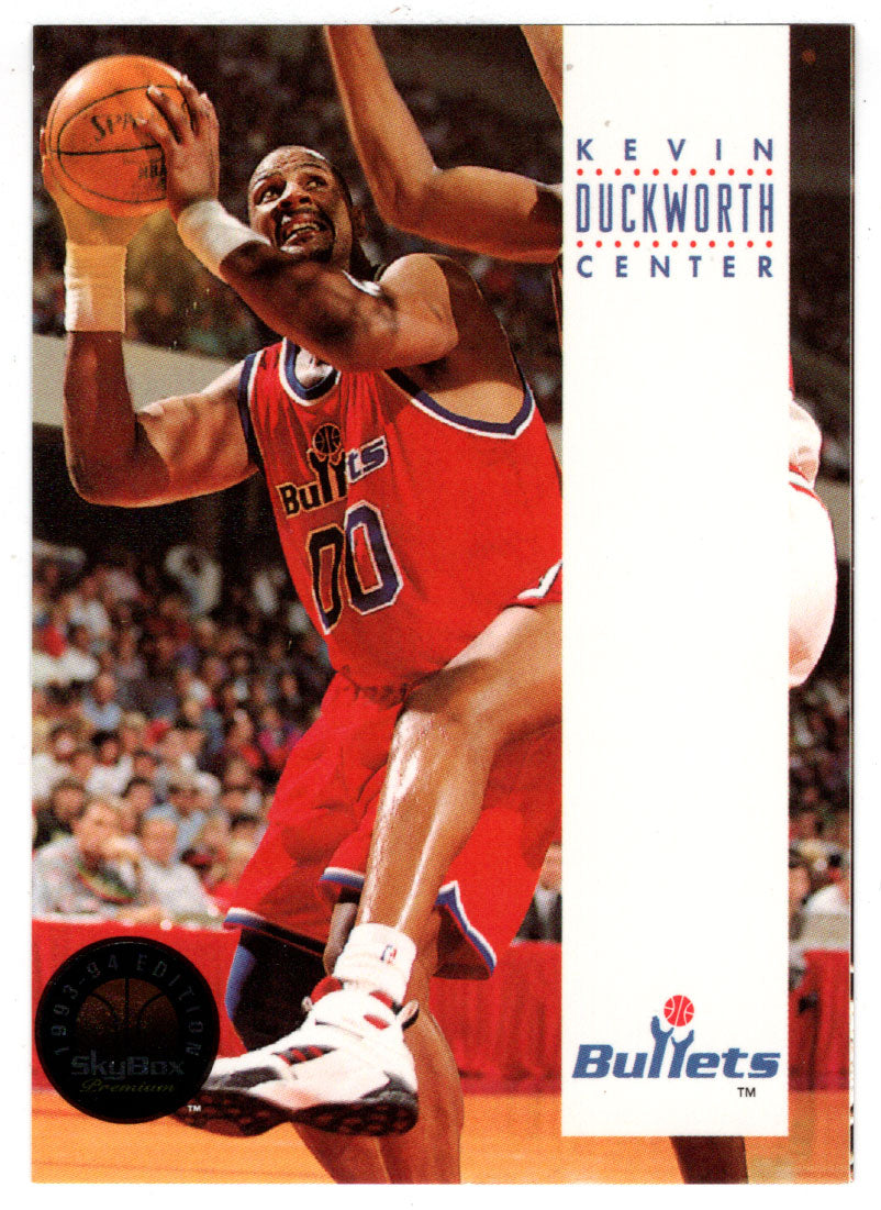 Kevin Duckworth - Washington Bullets (NBA Basketball Card) 1993-94 SkyBox Premium # 289 Mint