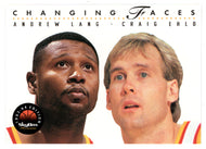Andrew Lang - Craig Ehlo - Atlanta Hawks - Changing Faces (NBA Basketball Card) 1993-94 SkyBox Premium # 292 Mint