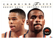 Hubert Davis - Anthony Bonne - New York Knicks - Changing Faces (NBA Basketball Card) 1993-94 SkyBox Premium # 309 Mint