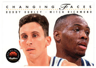 Bobby Hurley - Mitch Richmond - Sacramento Kings - Changing Faces (NBA Basketball Card) 1993-94 SkyBox Premium # 314 Mint