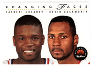 Calbert Cheaney - Kevin Duckworth - Washington Bullets - Changing Faces (NBA Basketball Card) 1993-94 SkyBox Premium # 318 Mint