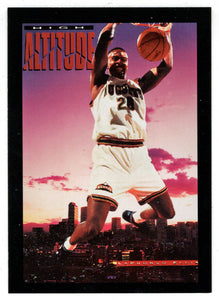 LaPhonso Ellis - Denver Nuggets - PC (NBA Basketball Card) 1993-94 SkyBox Premium # 323 Mint